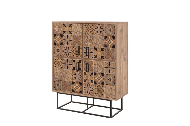 Quantum Solo Retro Cabinet, Walnut