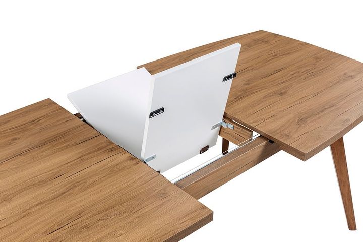 Neo 6-8 Extendable Dining Table, Beech Wood