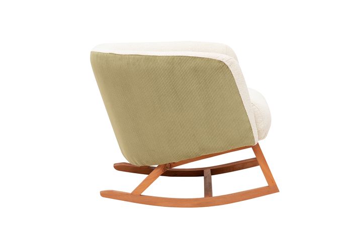 Ri̇cky Schommelstoel, Crème Groen