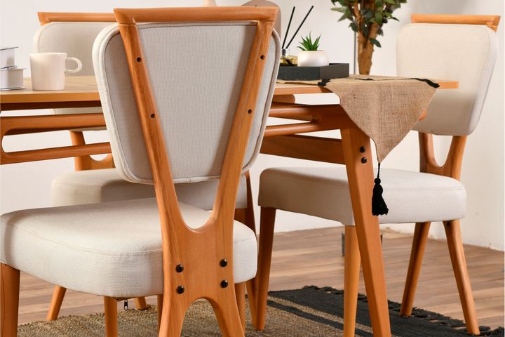 Palace Scandinavische Stoel, Crème