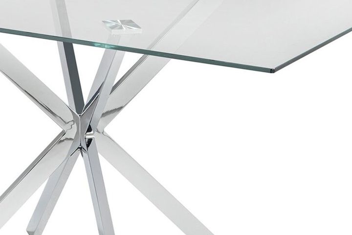 Sperrin Metalen Eettafel, Zilver