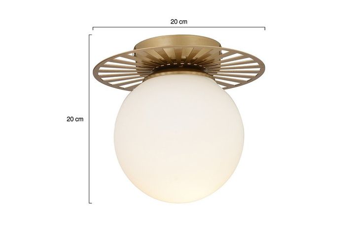 Apliqa Harken Hanglamp Mat Goud