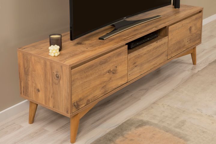 Vina TV-Meubel, Pijnboom