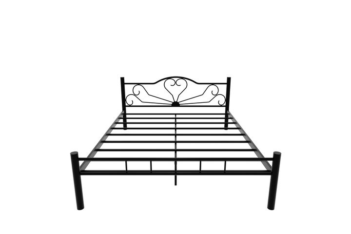Ancy King Bed, 150 x 200 cm, White