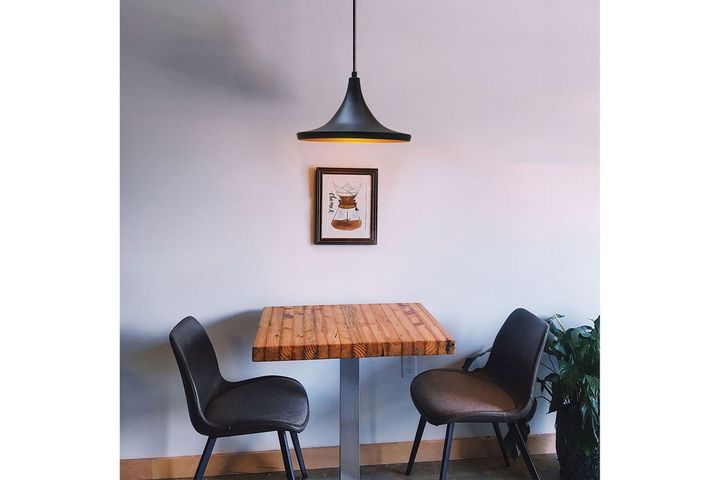 Bellezza Large 1-Light Pendant, Black