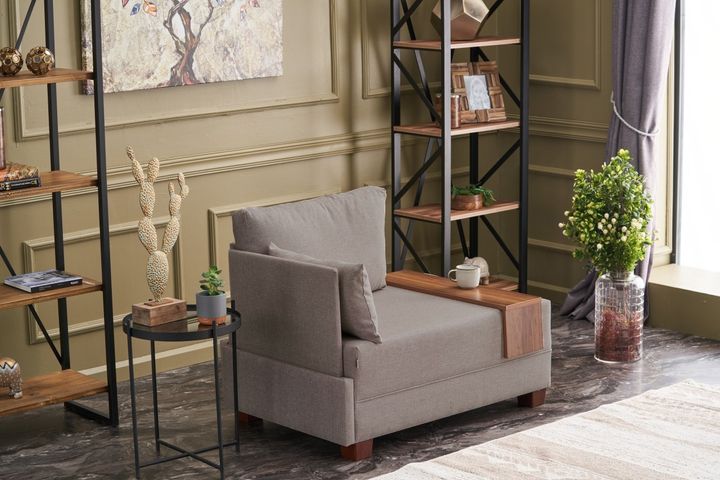 Fly Fauteuil, Links, Creme