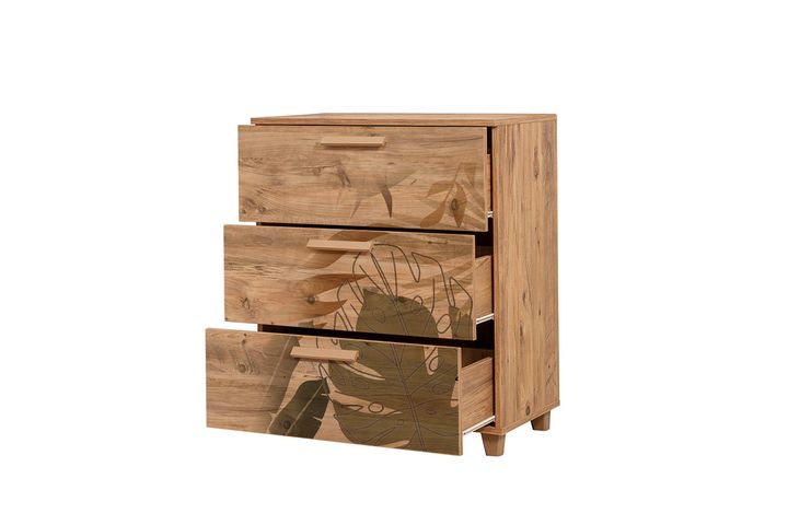 Leva Forest Chest of Drawers, Walnut