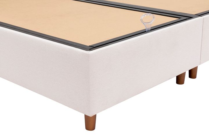 Luna Arche Boxspring Set, 160x200 cm, Creme