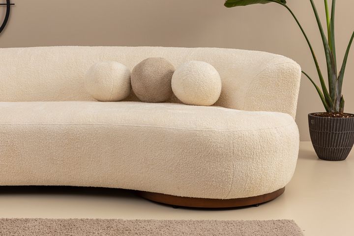 Laila 3-Zitsbank, Creme