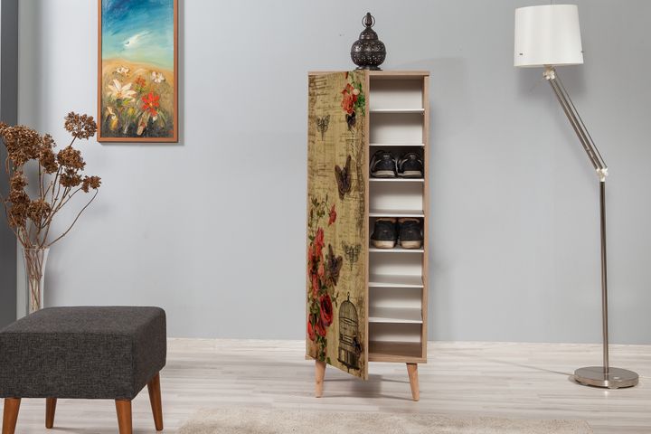 Ironbridge Vlinder Schoenenkast, Veelkleurig