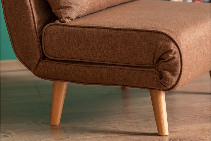 Pafu Folde Opklapbare Fauteuil, Bruin