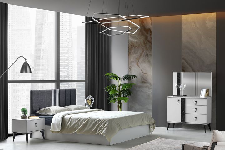 Rio Ladekast & Spiegel met 3 Lades