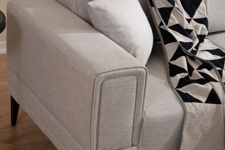 Horizont Hoekbank Rechts, Creme