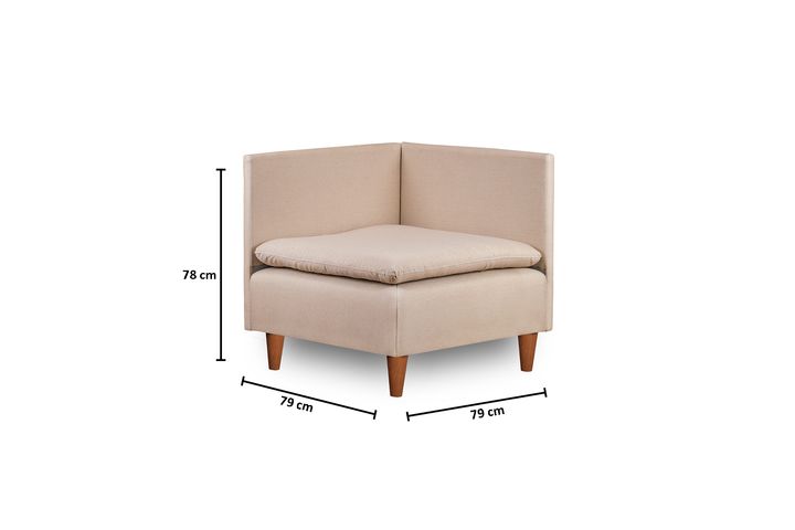 Pafu Hoekmodule, Creme