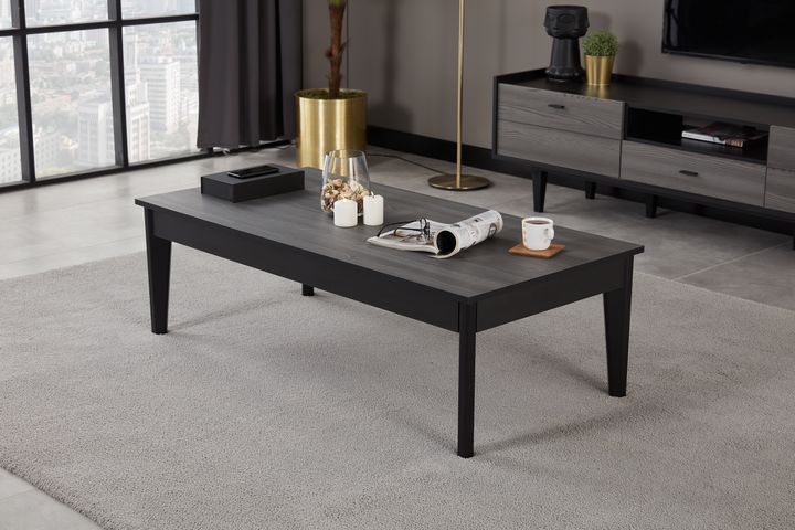 Zeta Salontafel, Zwart