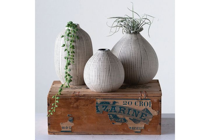 Warm Design Boniface Vazen Set, 3-delig, Bruin