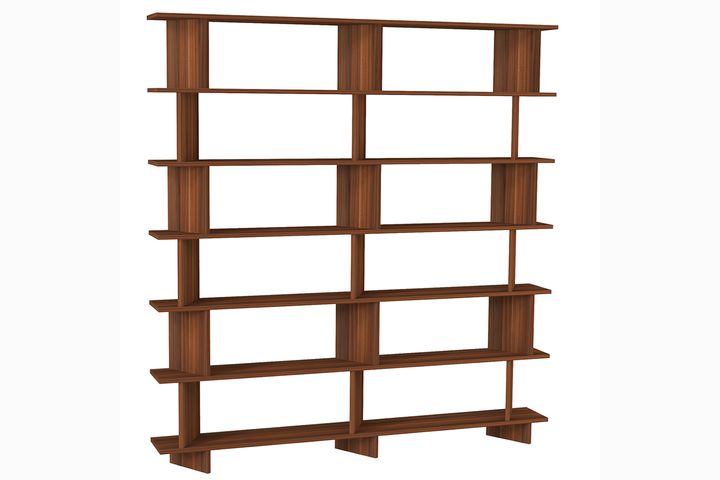 Inverno Azure Bookcase, 191 cm, Brown