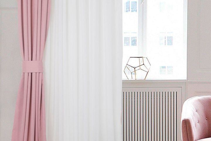 Massarelli Pharaoh Decoratief Gordijn, 60x260 cm, Poudre