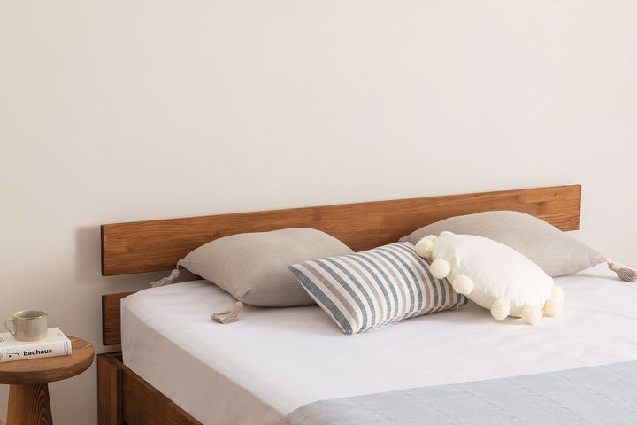 Berlin Bedframe, 120x200 cm, Walnoot