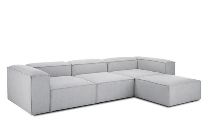 Frid Modulaire Hoekbank, Lichtblauw