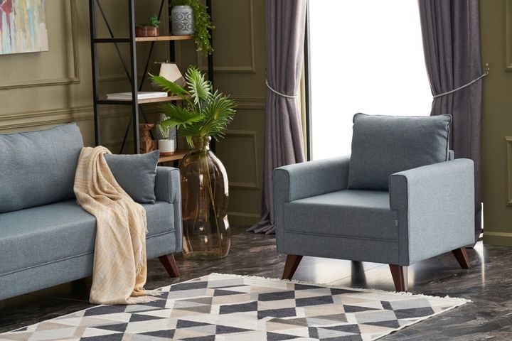 Bella Soft Fauteuil, Blauw