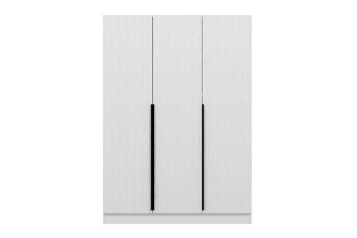 Tideway Kledingkast met 3 Deuren, 210 cm, Wit