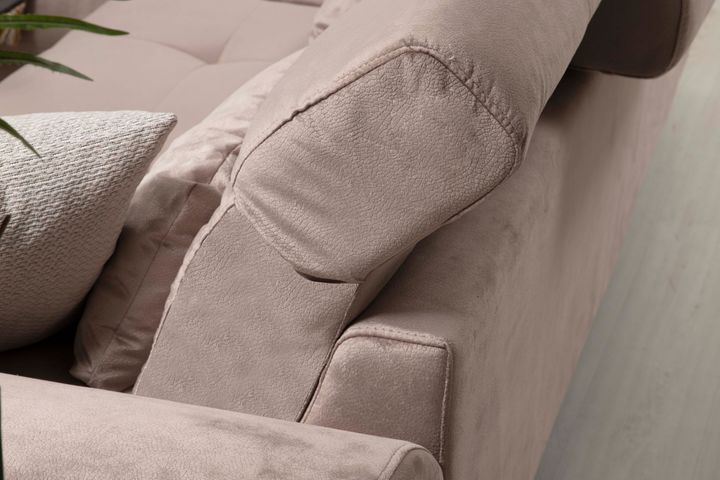 Fri̇do Hoekbank Rechts, Beige