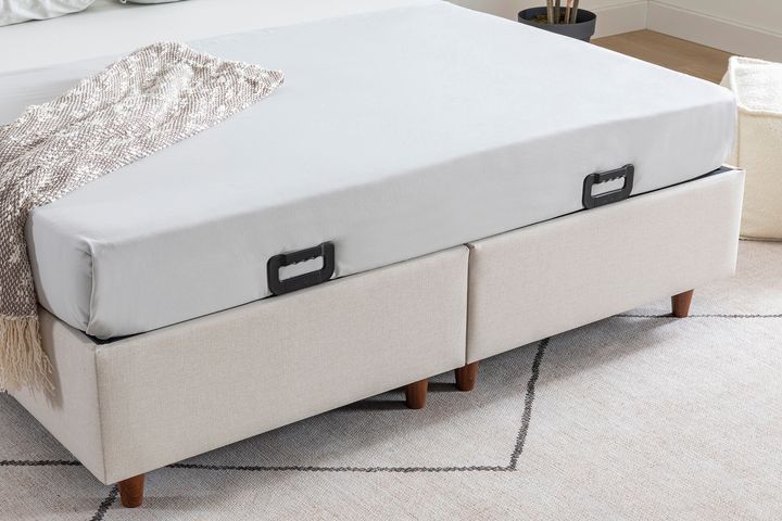 Luna Carpo Boxspring Set, 150x200 cm (Kleurkeuze Stof In Showroom)