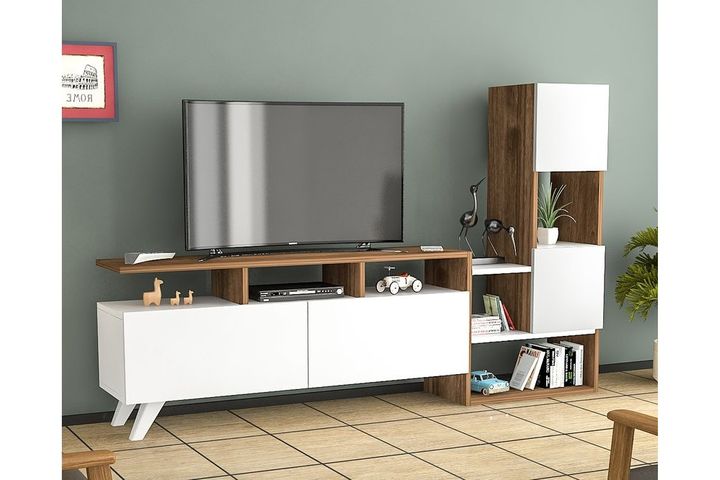 Tower TV-Meubel, Wit