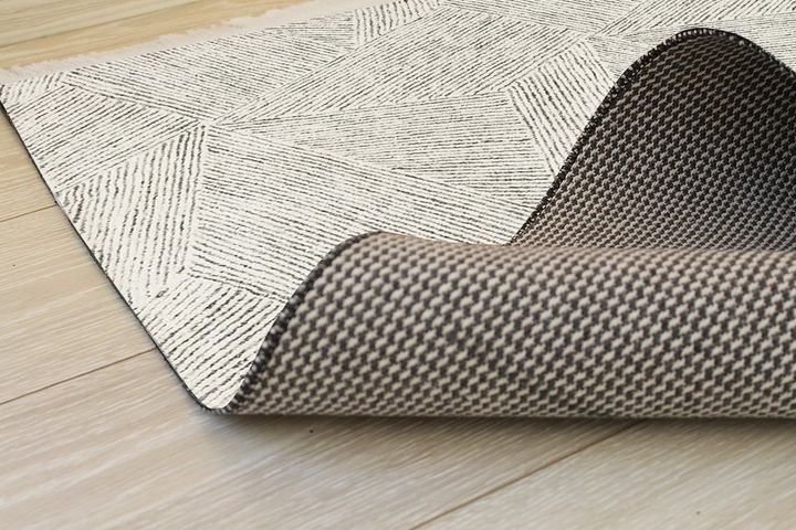 Cobbler Scandinavisch Gestreepte Kelim, 80x150 cm, Veelkleurig, 03