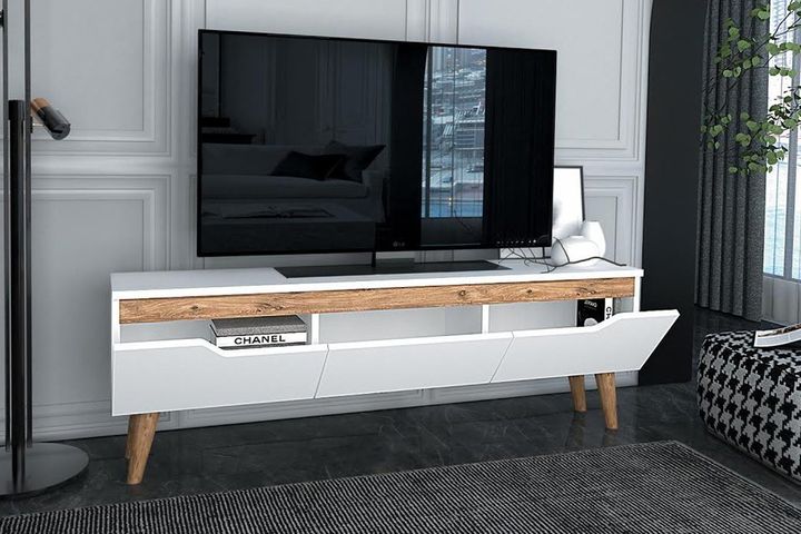 Mana TV-Meubel, Wit