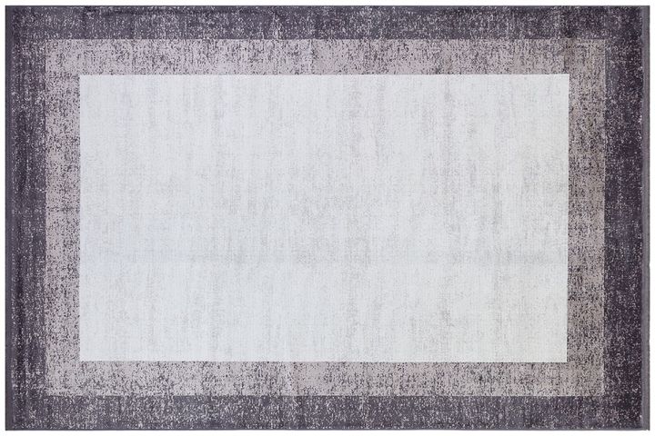 Ri̇va 8721 Grijs Antraciet Machine Tapijt 120X180