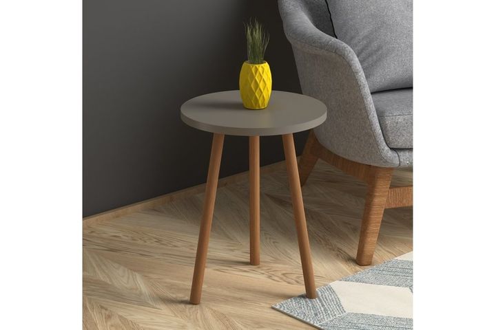 Rome Side Table, Brown