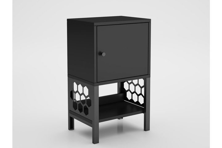 Maria Premium Nachtkastje, Zwart