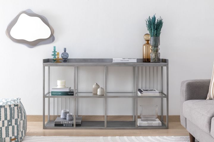 Lola Dressoire, Zilver, 140 Cm