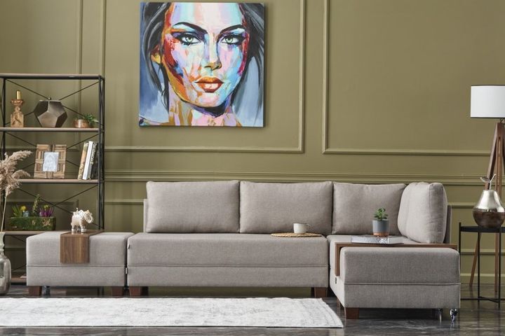 Fly Hoekbank Rechts, Creme