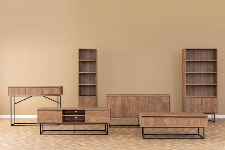 New Laxus Smart Centre Tafel, Walnoot