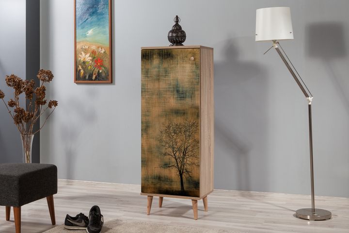 Ironbridge Boom Schoenenkast, Veelkleurig