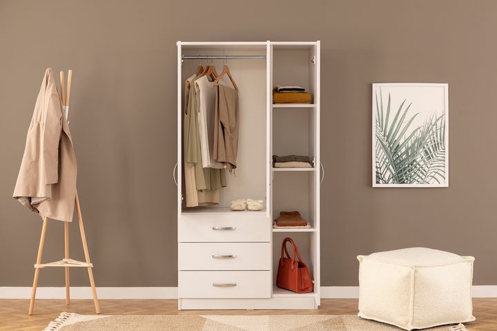 Spey Kledingkast met 3 Deuren