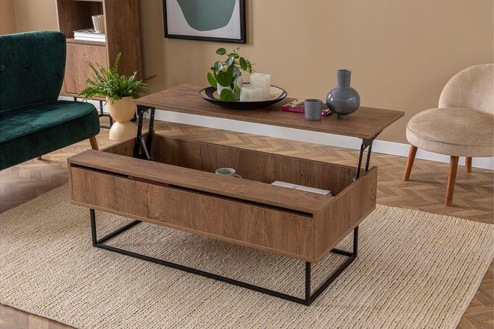 New Laxus Smart Centre Tafel, Walnoot