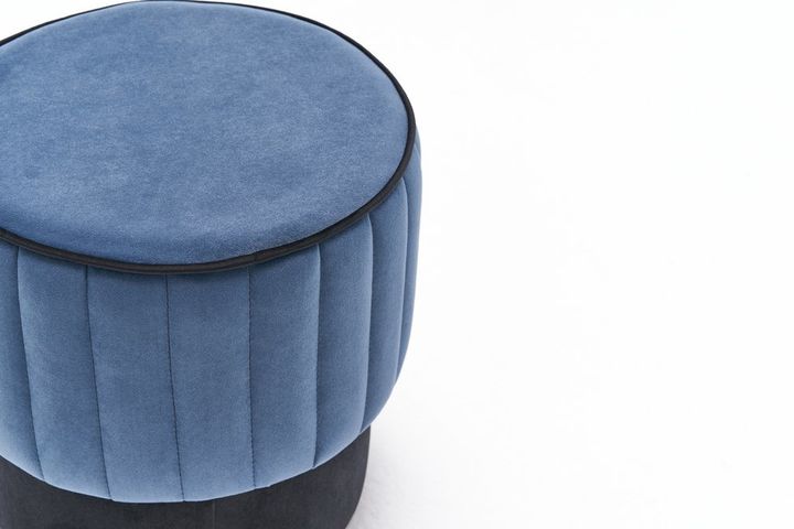 Rose Poef, Blauw