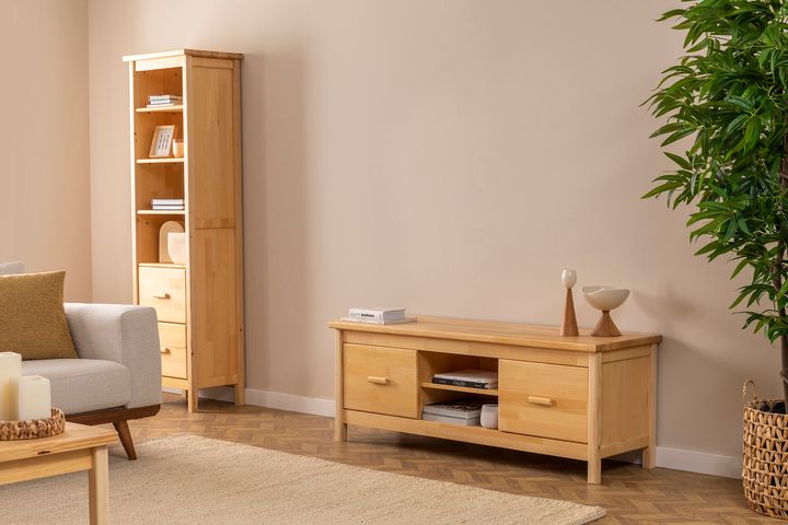 Ranch TV-Meubel, Natuurlijke Kleur