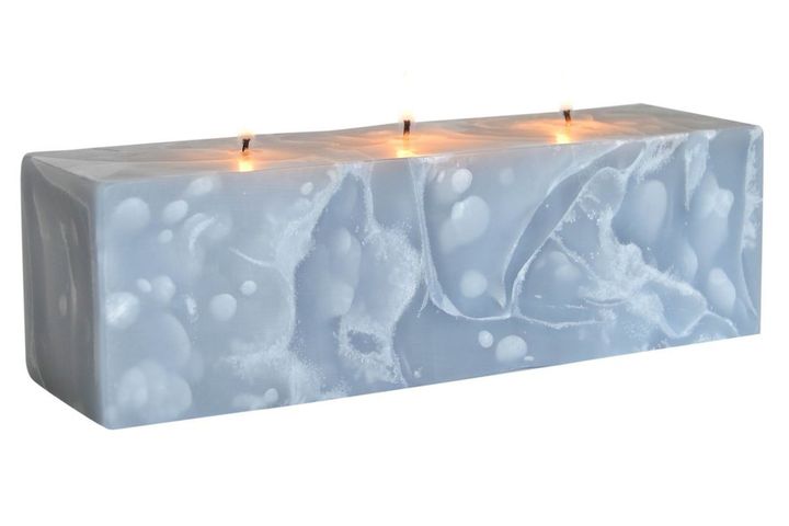 Marble Dove Gardenia Scented Candle Block