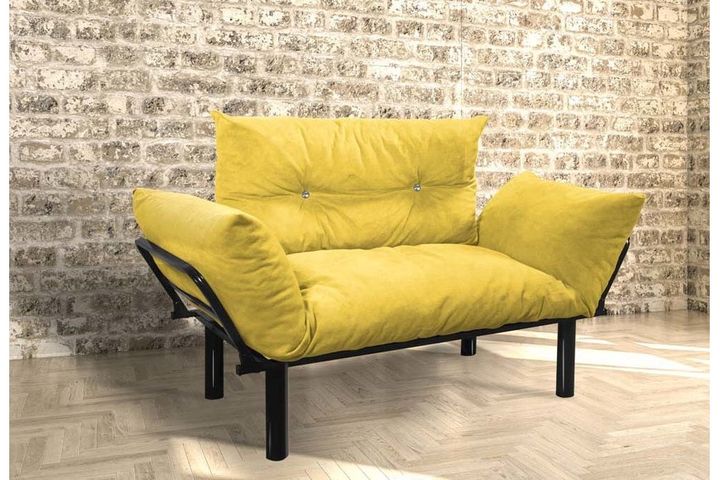 Brienz 2-Sitzer Sofa, Gelb