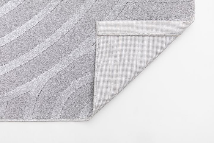 Hiromi Machinetapijt, 80x150 cm, Grijs