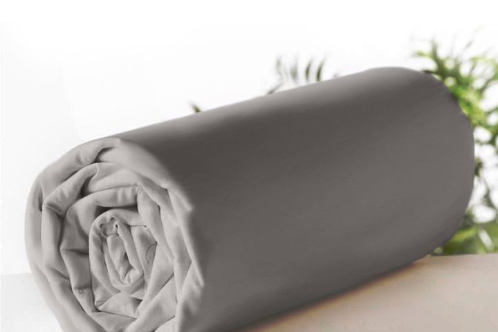 Mono Hoeslaken, 160x200 cm, Grijs