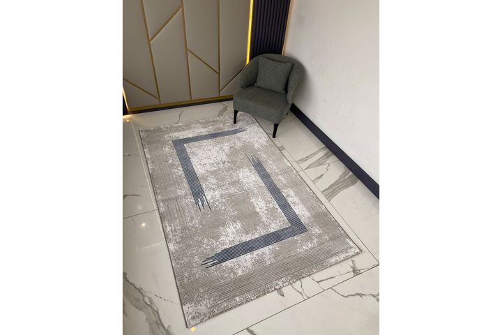 Meri̇nos Tapijt Escalate Collection Machine Tapijt 554, Grijs Blauw, 170X250