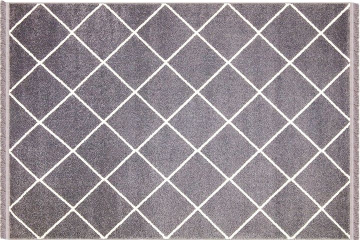 Šedý koberec Anna, 80 x 150 cm