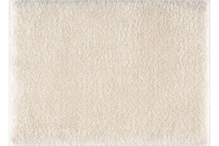 Dream Shaggy Teppich, 80x150 cm, Weiß