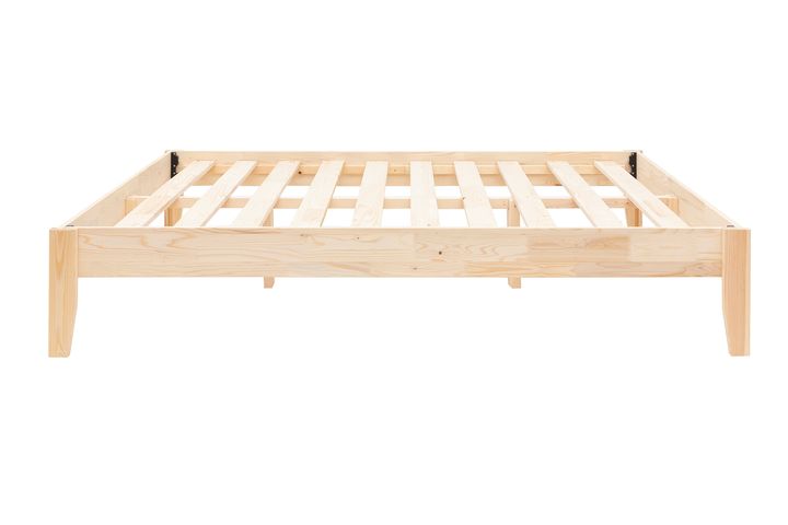 Galaxy Single Bed, 90 x 190 cm, Light Wood